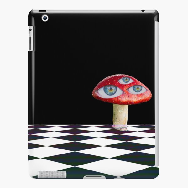 Dreamcore Weirdcore Aesthetics Mushroom Eyes Checker Floor V2 | Greeting  Card