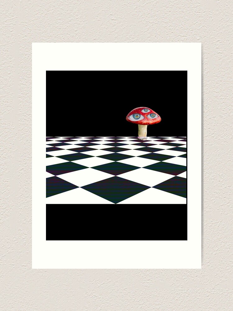 Dreamcore Weirdcore Aesthetics All Seeing Eyes V1 | Art Board Print