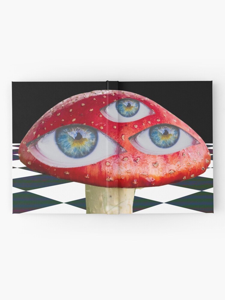 Dreamcore Weirdcore Aesthetics Mushroom Eyes Checker Floor V2 | Greeting  Card