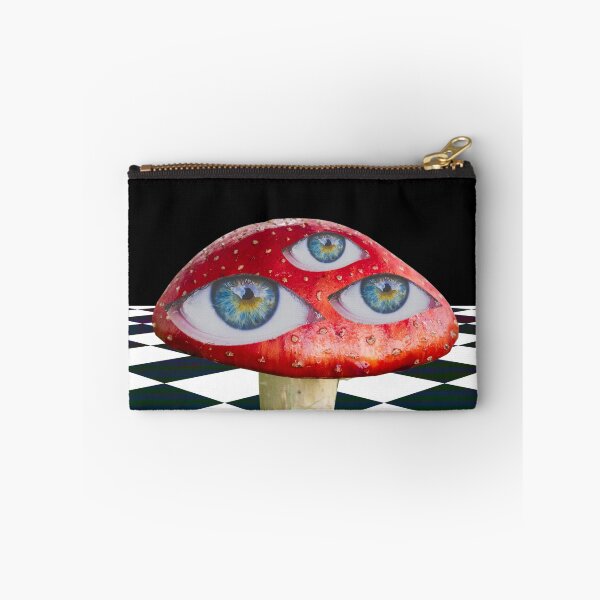Item preview, Dreamcore Weirdcore Aesthetics Mushroom Eyes Checker Floor V2  designed and sold by ghost888.