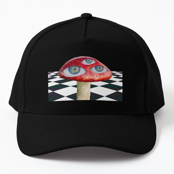 Dreamcore Weirdcore Aesthetics Mushroom Eyes Checker Floor V2 | Greeting  Card