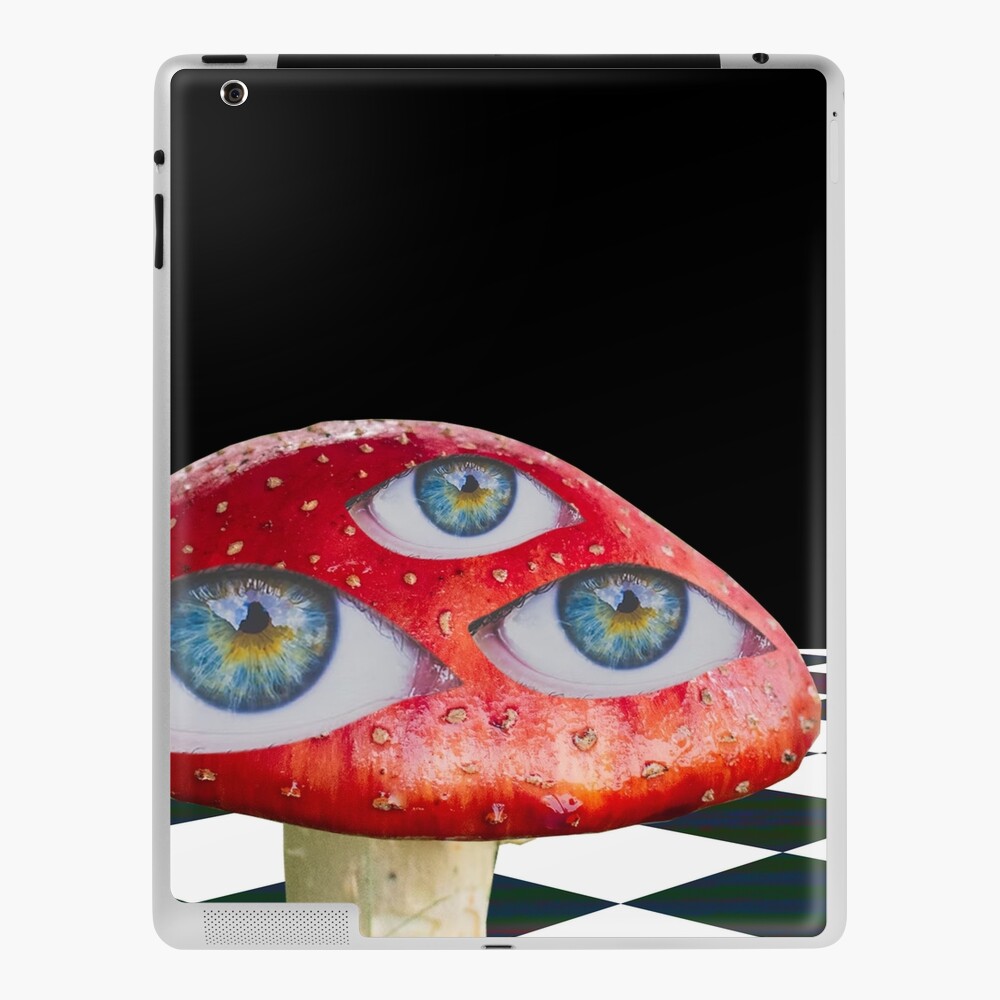 Weirdcore Aesthetic Mushroom Eyes Strangecore Traumacore iPad