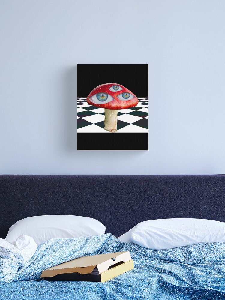 Dreamcore Weirdcore Aesthetics Mushroom Eyes Checker Floor V2  Sticker for  Sale by ghost888 in 2023