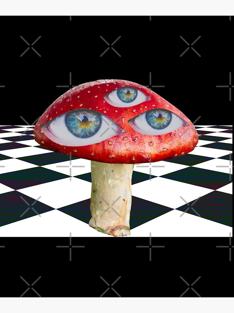 Custom Weirdcore Aesthetic Mushroom Eyes Strangecore Traumacore T