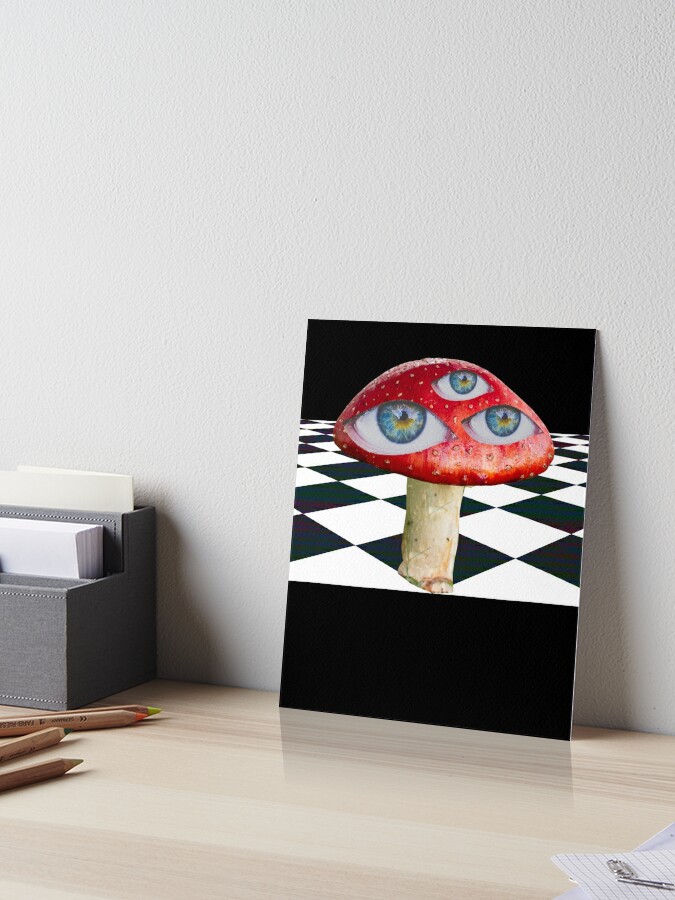 Weirdcore Aesthetic Mushroom Eyes Strangecore Traumacore iPad