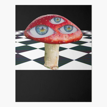 Weirdcore Aesthetic Mushroom Eyes Strangecore Traumacore Art Print for  Sale by ShanteWoodley