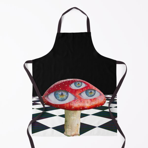 Item preview, Dreamcore Weirdcore Aesthetics Mushroom Eyes Checker Floor V2 designed and sold by ghost888.