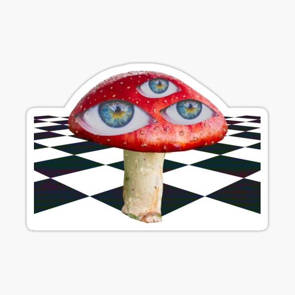 Weirdcore Aesthetic Mushroom Eyes Strangecore Traumacore Art