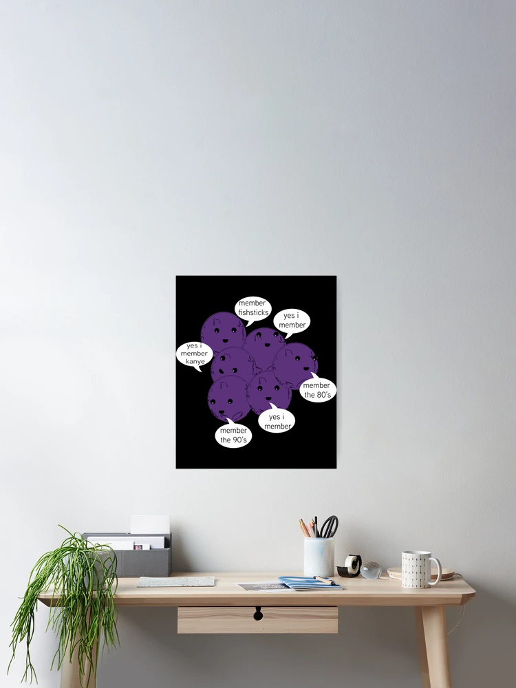 Thumbnail 2 of 3, Poster, Memberberries Remember designed and sold by RGoRebel.