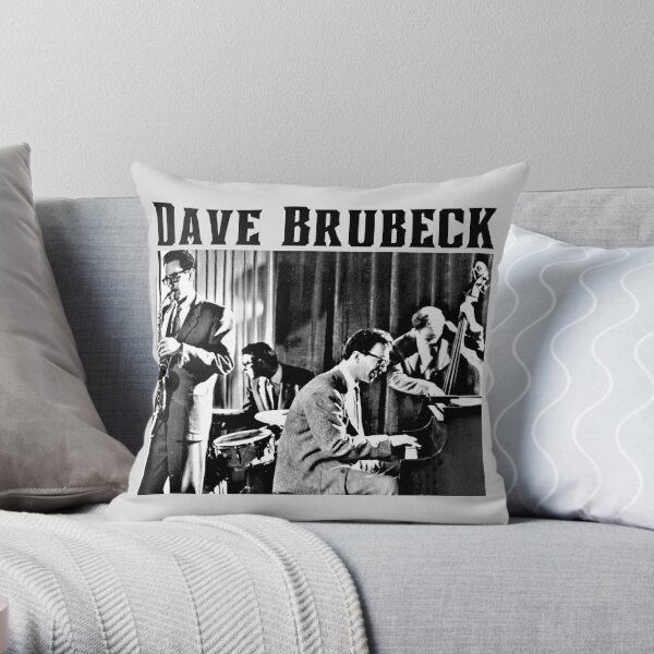 Dave Brubeck Throw Pillow