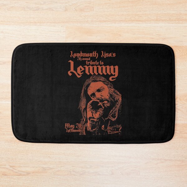 Item preview, 7th Annual Lemmy Tribute orange on black designed and sold by Bell Watsica.