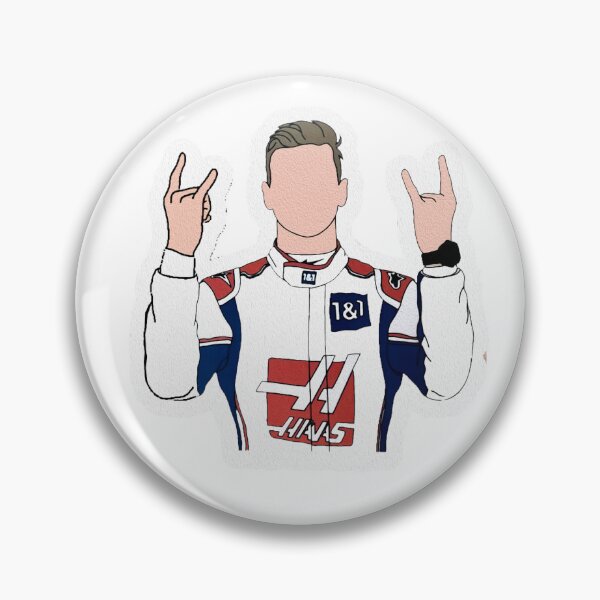 Item preview, Copy of Merchandise Haas F1 Team T-shirt Formula One Lewis Hamilton Vinyl Sticker designed and sold by nanwy.