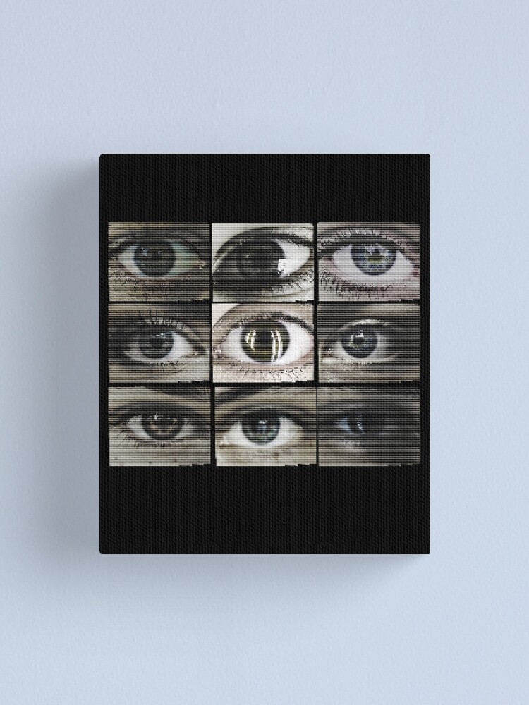 Dreamcore Weirdcore Aesthetics All Seeing Eyes V2  Canvas Print for Sale  by ghost888