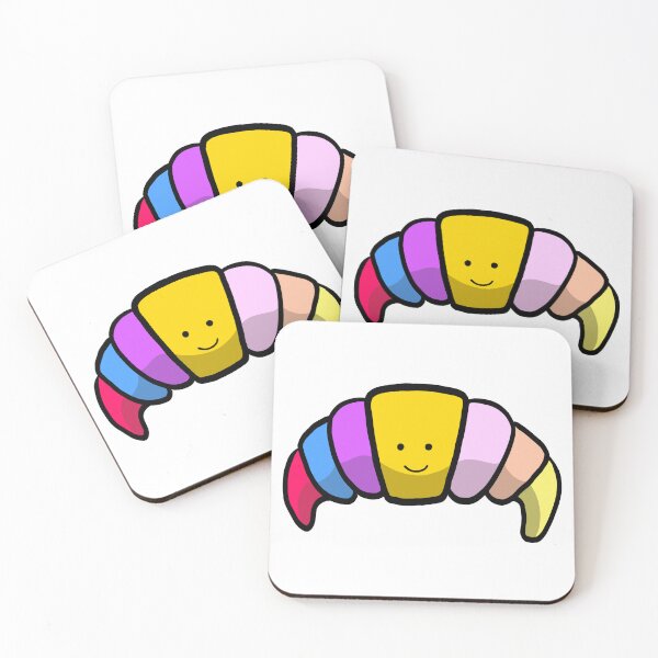 Item preview, Happy Pangender Pride Croissant designed and sold by CJ Vanderbeek.