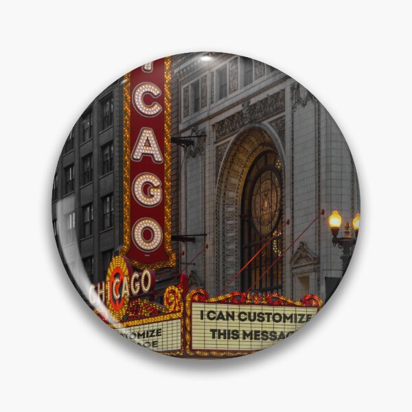 Item preview, Chicago Theatre Customizable Marquee designed and sold by Enzwell.