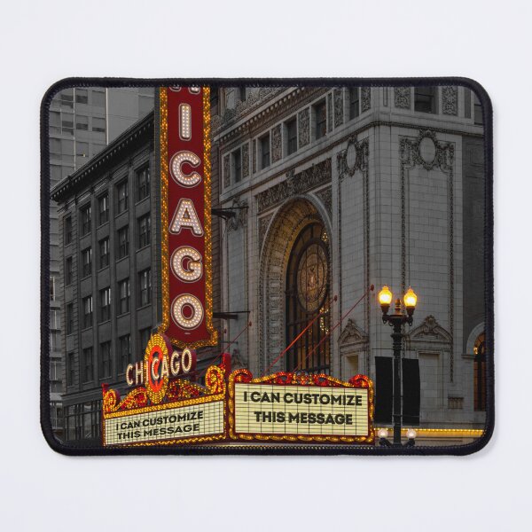 Item preview, Chicago Theatre Customizable Marquee designed and sold by Enzwell.
