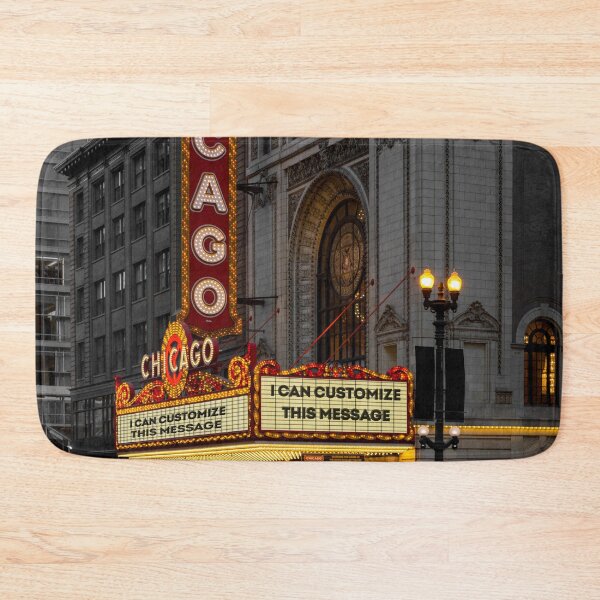 Item preview, Chicago Theatre Customizable Marquee designed and sold by Enzwell.