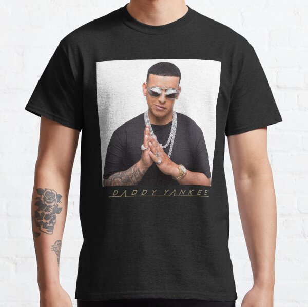 Daddy Yankee Golden Glitter Gift For Fan Shirt