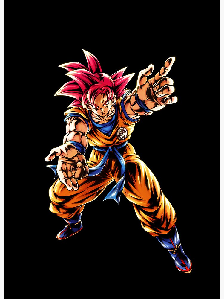 Goku Super Saiyan God (Broly Movie) | Art Board Print