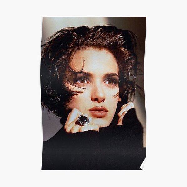 "Winona Ryder Poster" Poster for Sale by duplessisjo | Redbubble