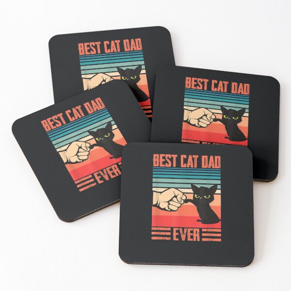 Item preview, Vintage Best Cat Dad Ever Bump Fit Design for the Best designed and sold by DeannaMarks.