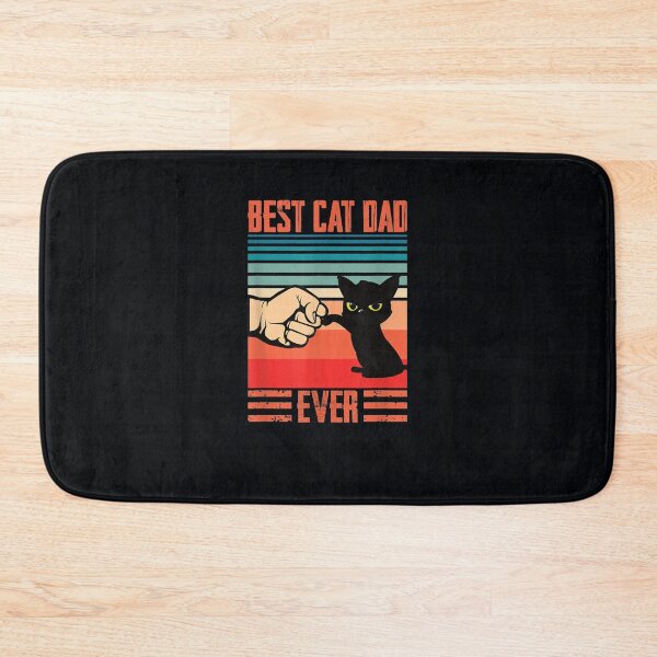 Item preview, Vintage Best Cat Dad Ever Bump Fit Design for the Best designed and sold by DeannaMarks.