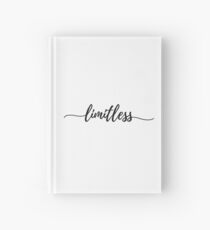 Cuaderno de tapa dura Limitless - Tipografía inspirada femenina