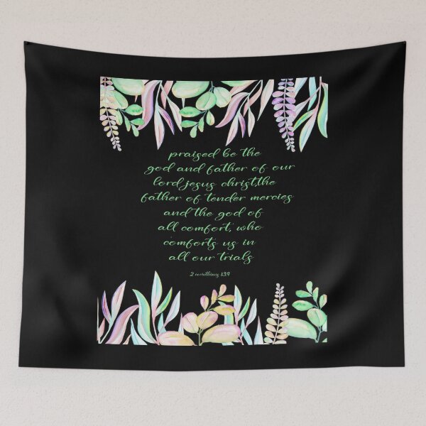 Item preview, 2 Corinthians 1:3,4 Spiral Notebook designed and sold by crafts-gift.