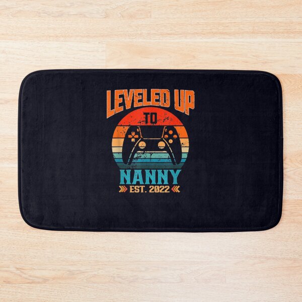 Item preview, Vintage Retro Gamer Leveled Up To New Nanny Est. 2022 designed and sold by DeannaMarks.