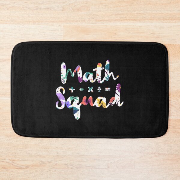 Item preview, Funny Math Squad Math Teacher Gift Floral designed and sold by KathrineSandnes.