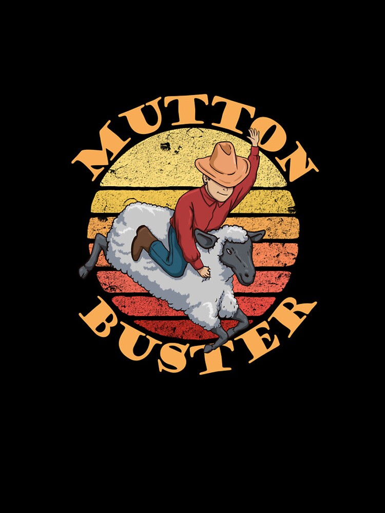 Thumbnail 4 of 4, iPhone Case, Mutton Buster Retro Rodeo State Fair Kids Sheep Riding Gear designed and sold by DynamicDesign.