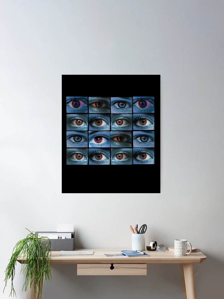 Dreamcore Weirdcore Aesthetics All Seeing Eyes V1 | Art Board Print