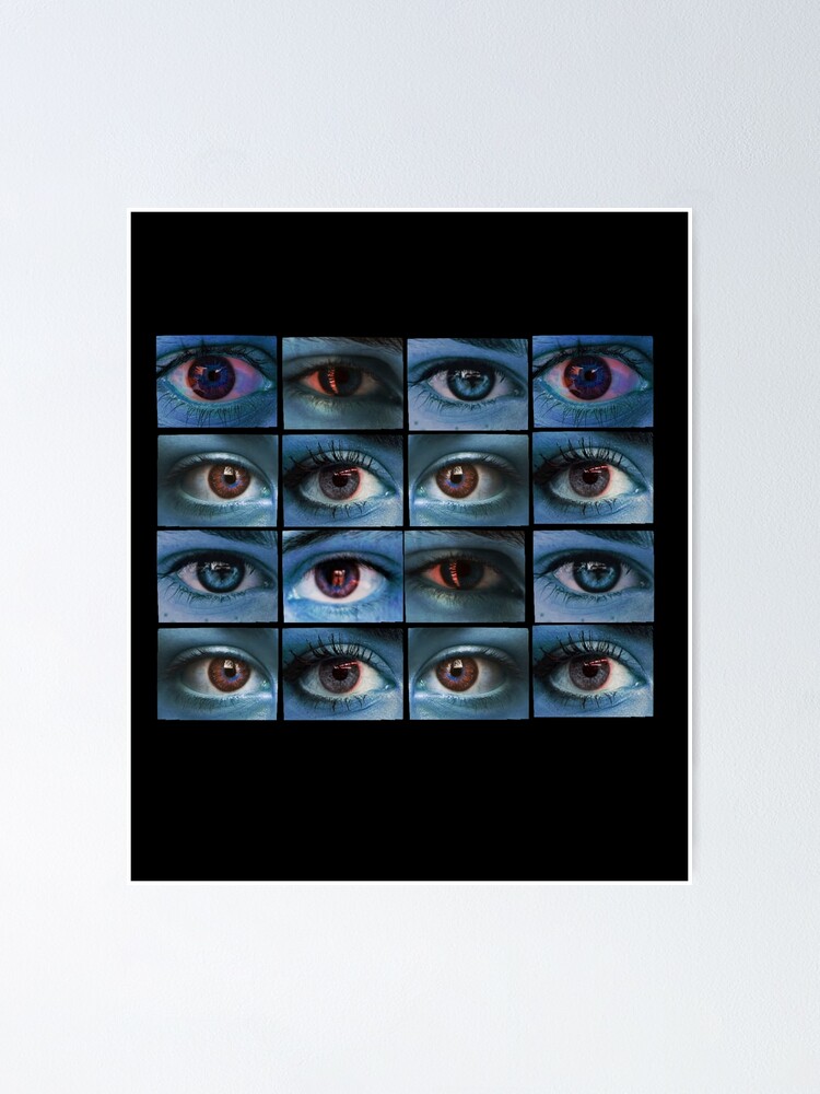Dreamcore Weirdcore Aesthetics All Seeing Eyes V Poster For Sale By Ghost Redbubble