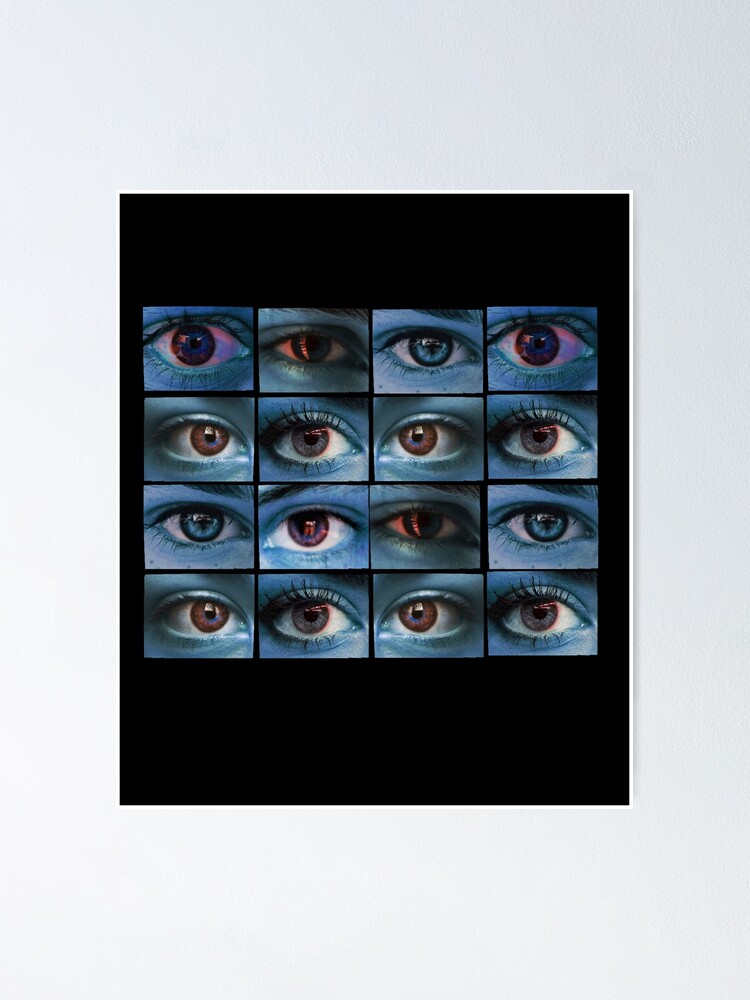 Dreamcore Weirdcore Aesthetics All Seeing Eyes V1 | Art Board Print