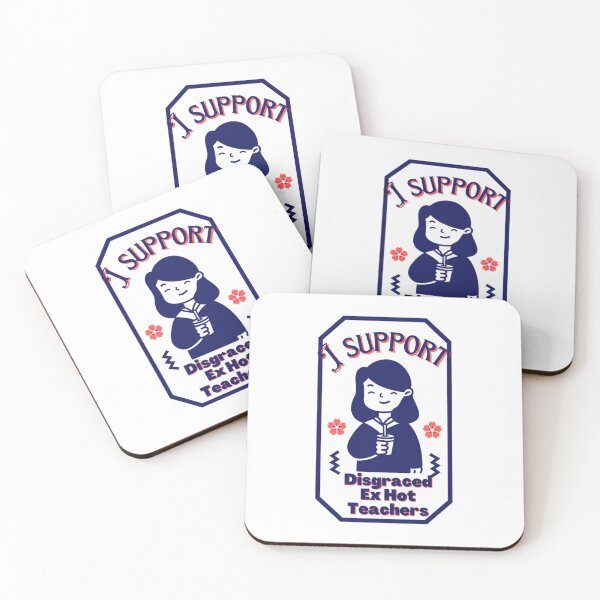 Item preview, Blue and Red I Support Disgraced Ex Hot Teachers designed and sold by Bell Watsica.
