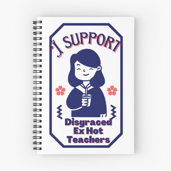 Item preview, Blue and Red I Support Disgraced Ex Hot Teachers designed and sold by Bell Watsica.