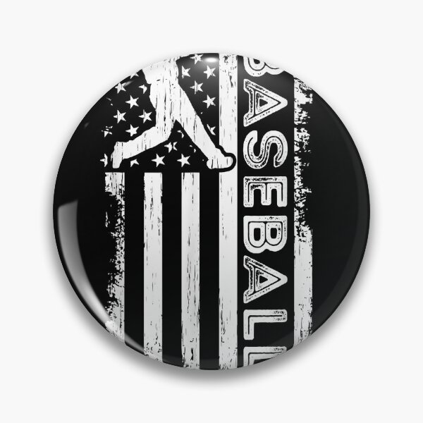 Artikelvorschau, Amerikanische Flaggen-Baseball-Kleidung - Vintager Baseball entworfen und verkauft von Seth Shiver.