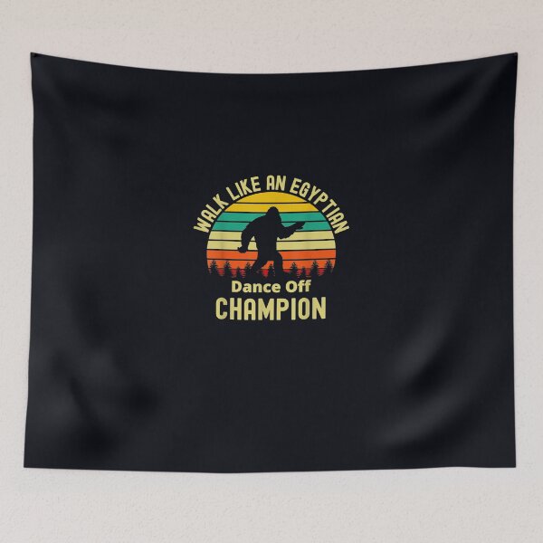 Item preview, Walk Like An Egyptian Dance Off Champion Vintage Bigfoot designed and sold by DeannaMarks.