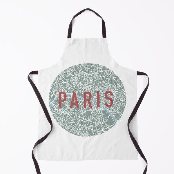 Item preview, Minimalist map of Paris designed and sold by Atelier Girouette .
