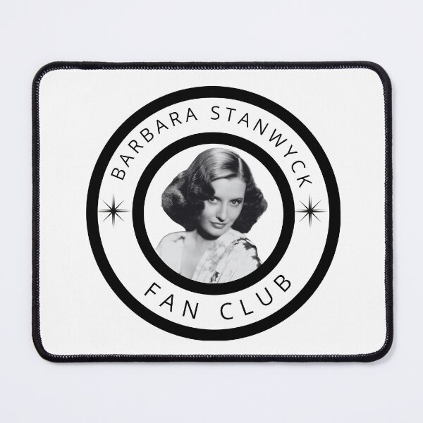 Item preview, Barbara Stanwyck Fan Club designed and sold by ShesGoneMad.