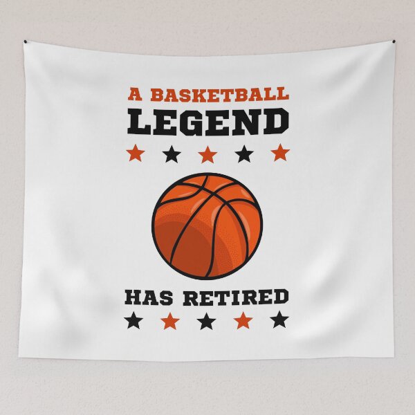 Item preview, A Basketball Legend Has Retired designed and sold by 9N20.