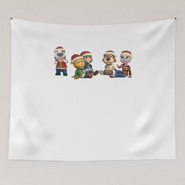 Item preview, Funny Man Talking Tom And Friends In Holiday Christmas Awesome For Music Fans designed and sold by Mariellecormi5.
