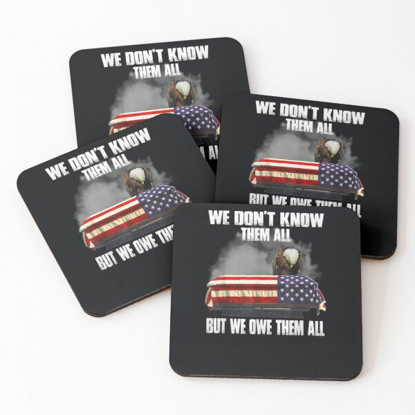 Item preview, We Don't Know Them All But We Owe Them All Eagle Flag Day designed and sold by DeannaMarks.