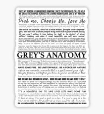 Greys Anatomy Stickers | Redbubble