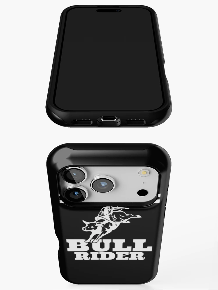 Thumbnail 3 of 4, iPhone Case, Future Bull Rider Rodeo Wrangler Cowboy Bull Riding Gear designed and sold by DynamicDesign.