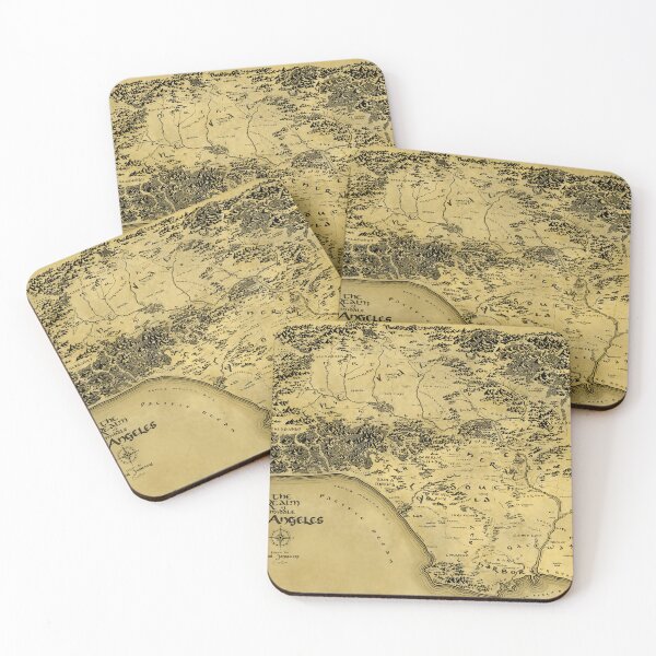 Item preview, The Realm of Middle Los Angeles designed and sold by Realm of Maps.