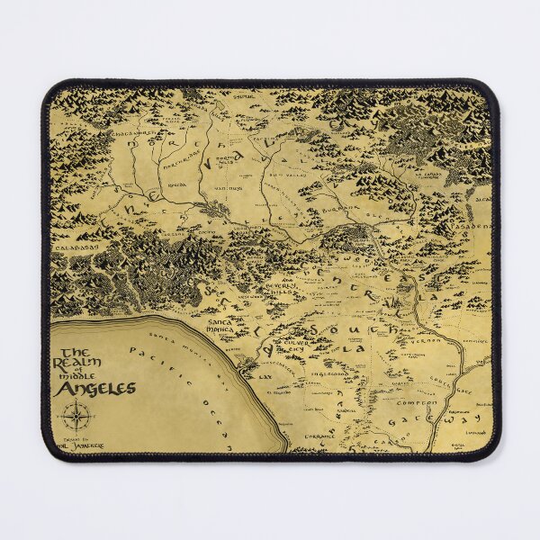 Item preview, The Realm of Middle Los Angeles designed and sold by Realm of Maps.