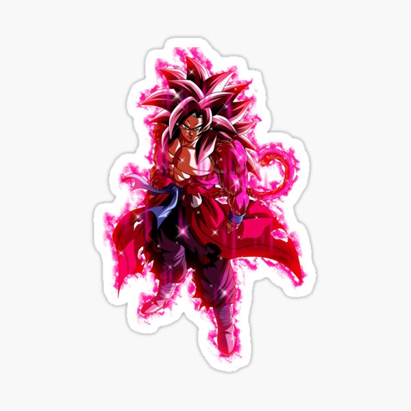 Super Saiyan 4 Limit Breaker Goku Sticker for Sale by dvgrff229