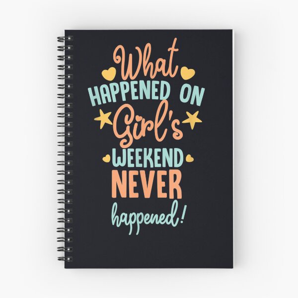 Item preview, What happened on girls weekend never happend girls trip designed and sold by DeannaMarks.