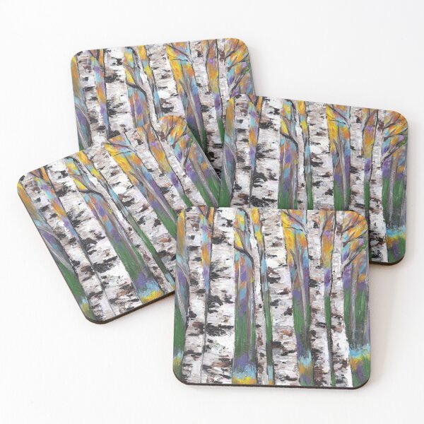 Item preview, Autumn Birch Tree  designed and sold by Roy & Tiffany.